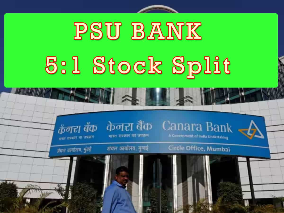 5:1 Stock Split: Multibagger PSU bank gets buy call - Check Share Price Target 2024