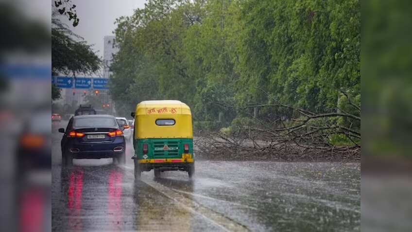 Weather today news: Light rain in Delhi-NCR, more showers likely today