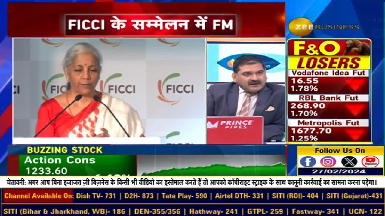 Insights from Finance Minister Nirmala Sitharaman's Speech at FICCI Summit 2047