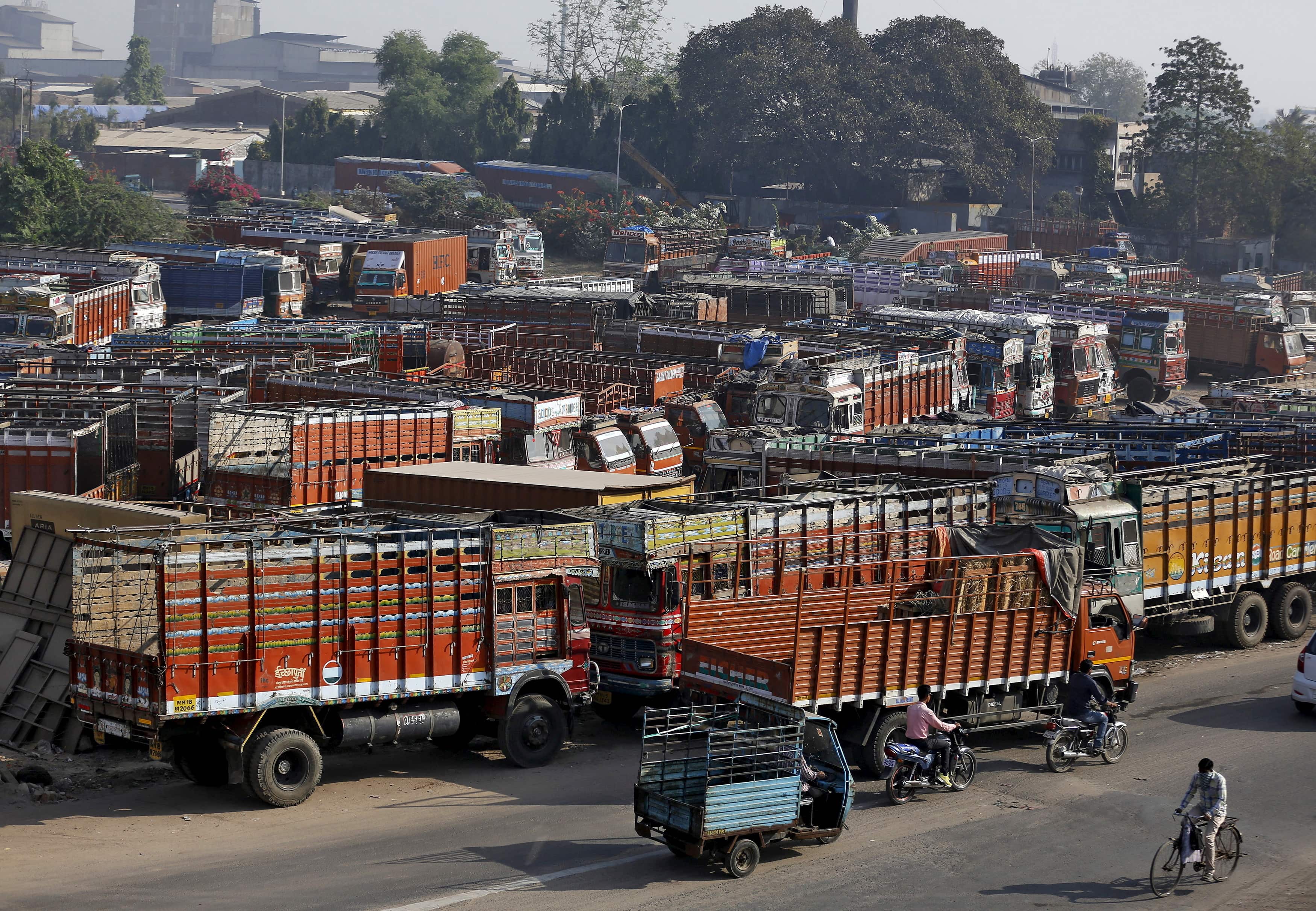 Domestic commercial vehicle industry to see 4-7% dip in volumes next fiscal: Icra 