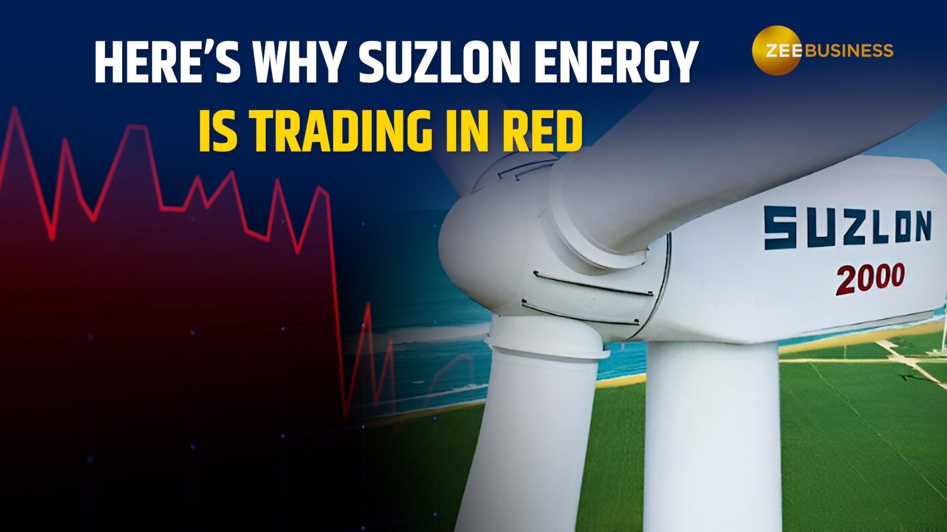 Suzlon Energy's Share Price Drops Despite Winning Wind Power Project ...