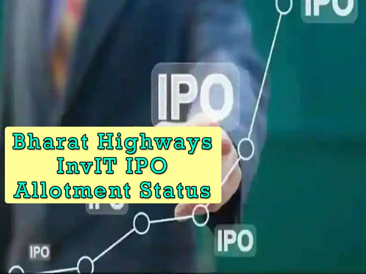 Bharat Highways InvIT IPO Allotment Status: Steps to Check Status Online 