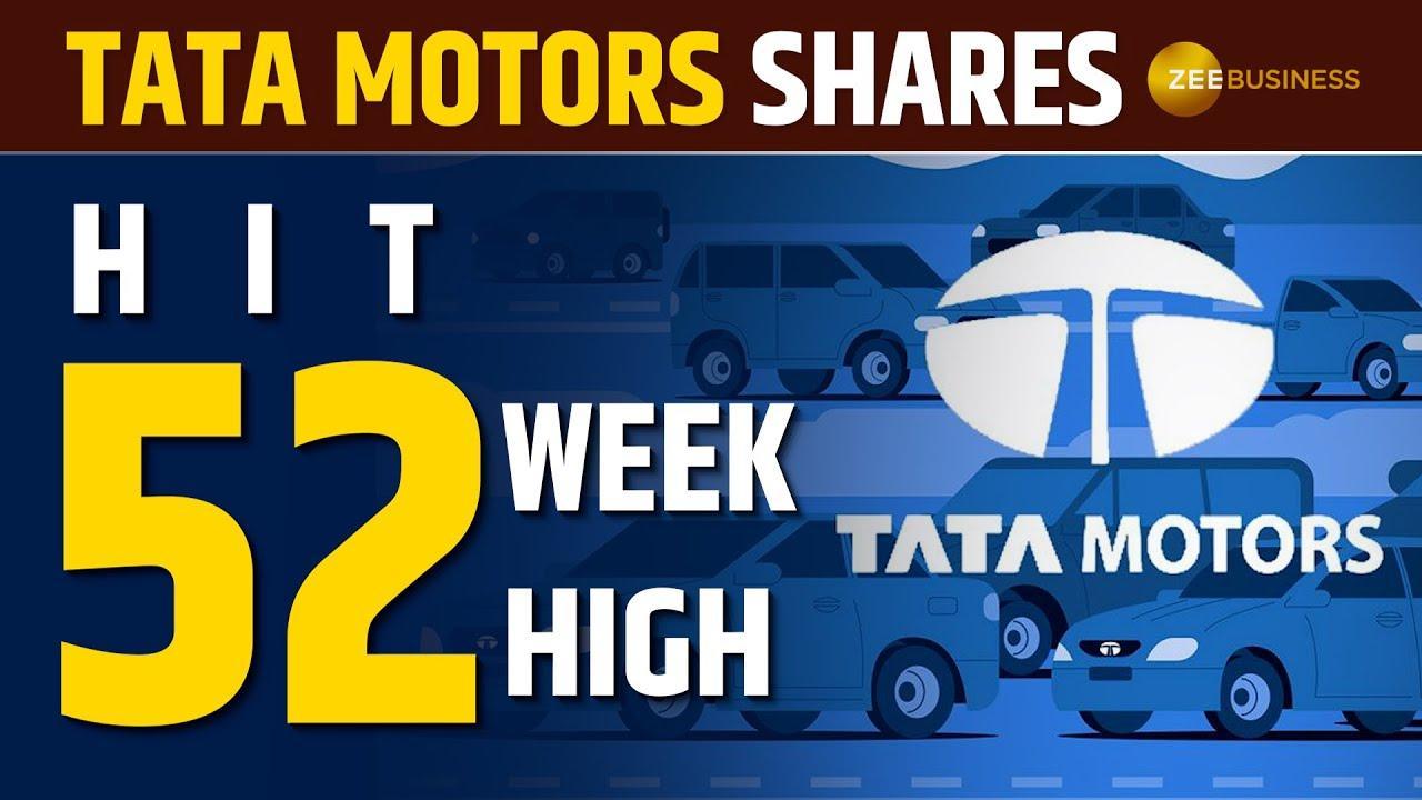Tata Motors Stock Hits 52-Week High After Demerger Announcement | Stock Market News