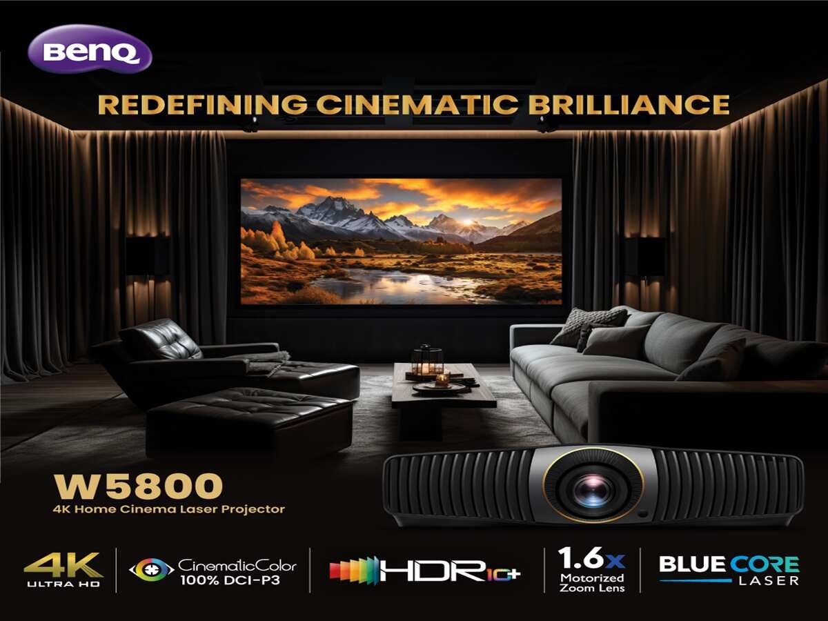 BenQ launches 4K home cinema projector at Rs 6,50,000