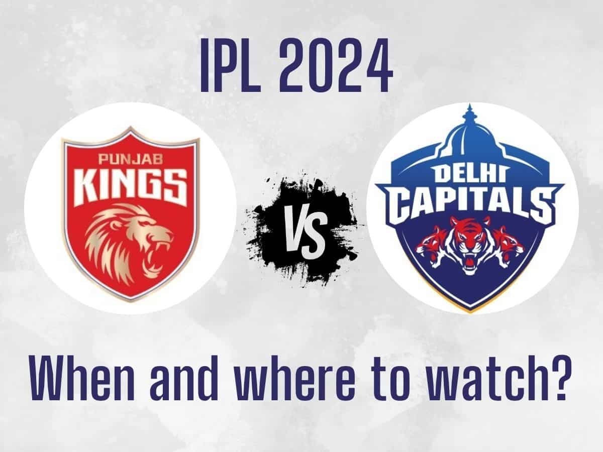 PBKS vs DC IPL 2024 FREE Live Streaming When and where to watch Punjab