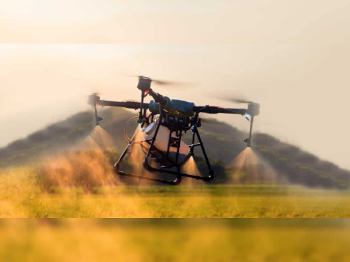 Garuda Aerospace unveils border patrol surveillance drone 
