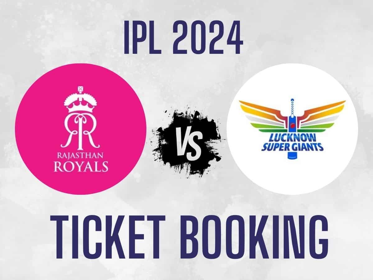 RR vs LSG IPL 2024 Ticket Booking Online: Where and how to buy RR vs LSG tickets online - Check IPL Match 4 ticket price, other details