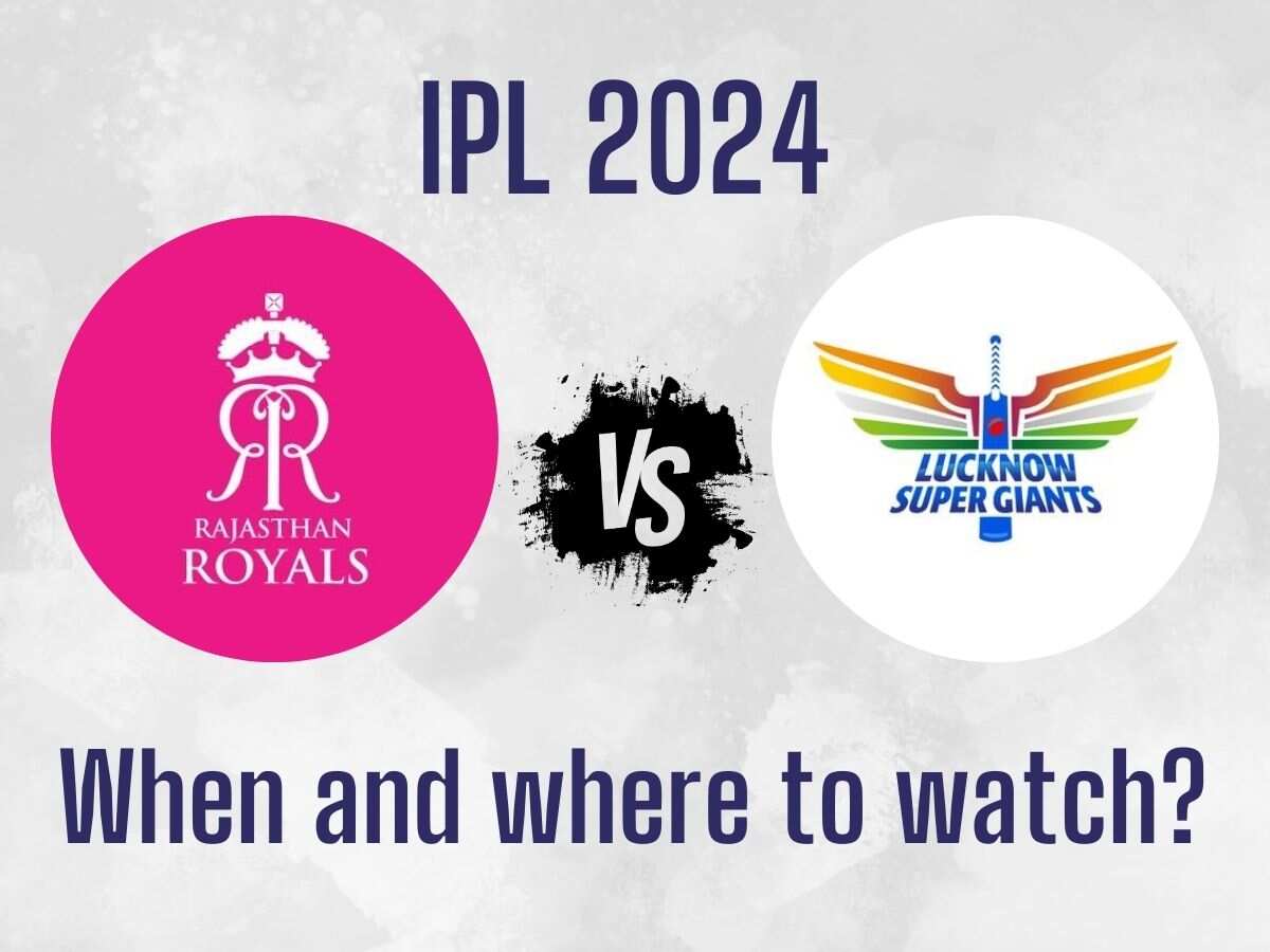 RR vs LSG IPL 2024 FREE Live Streaming: When and Where to watch Rajasthan Royals vs Lucknow Super Giants Match 4 live on TV Mobile Apps Online 