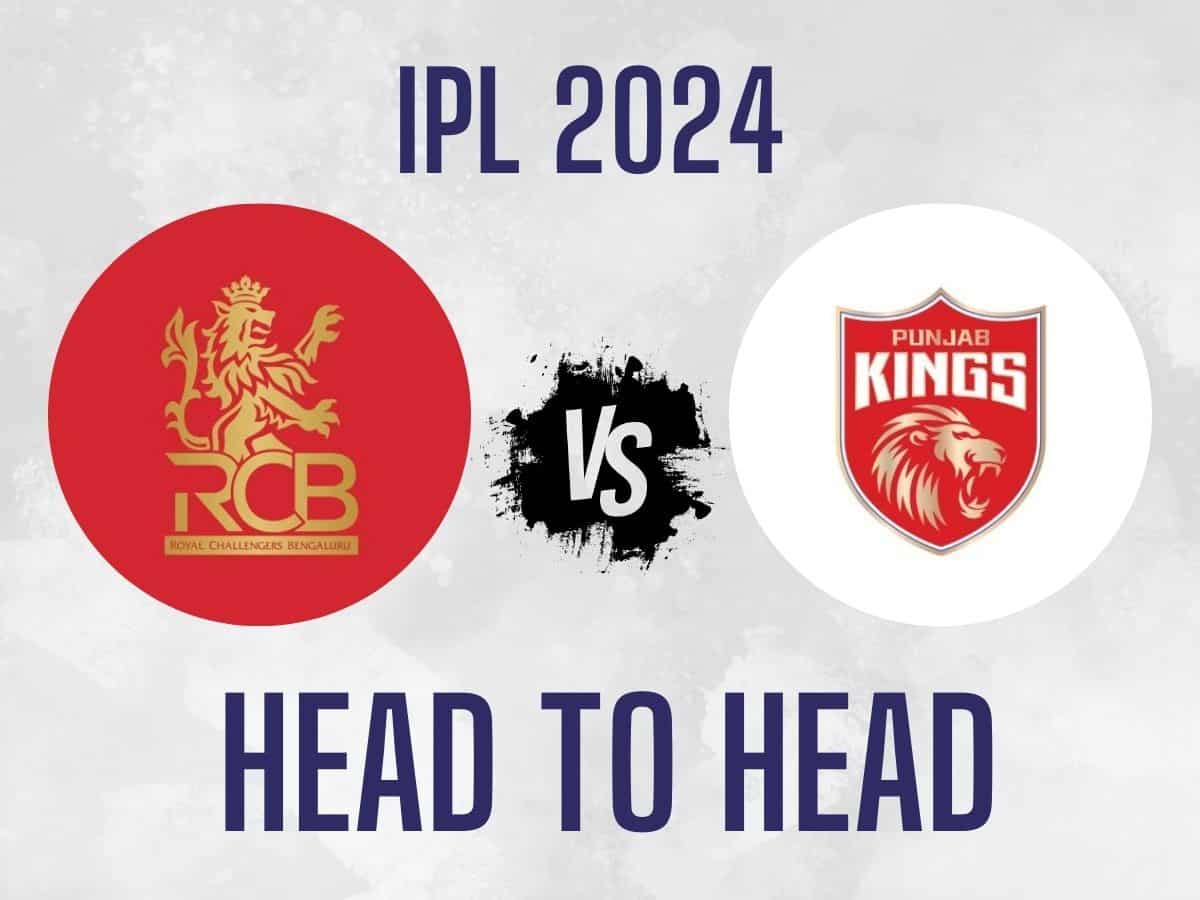 RCB vs PBKS Head to Head in IPL Records, Stats, Results