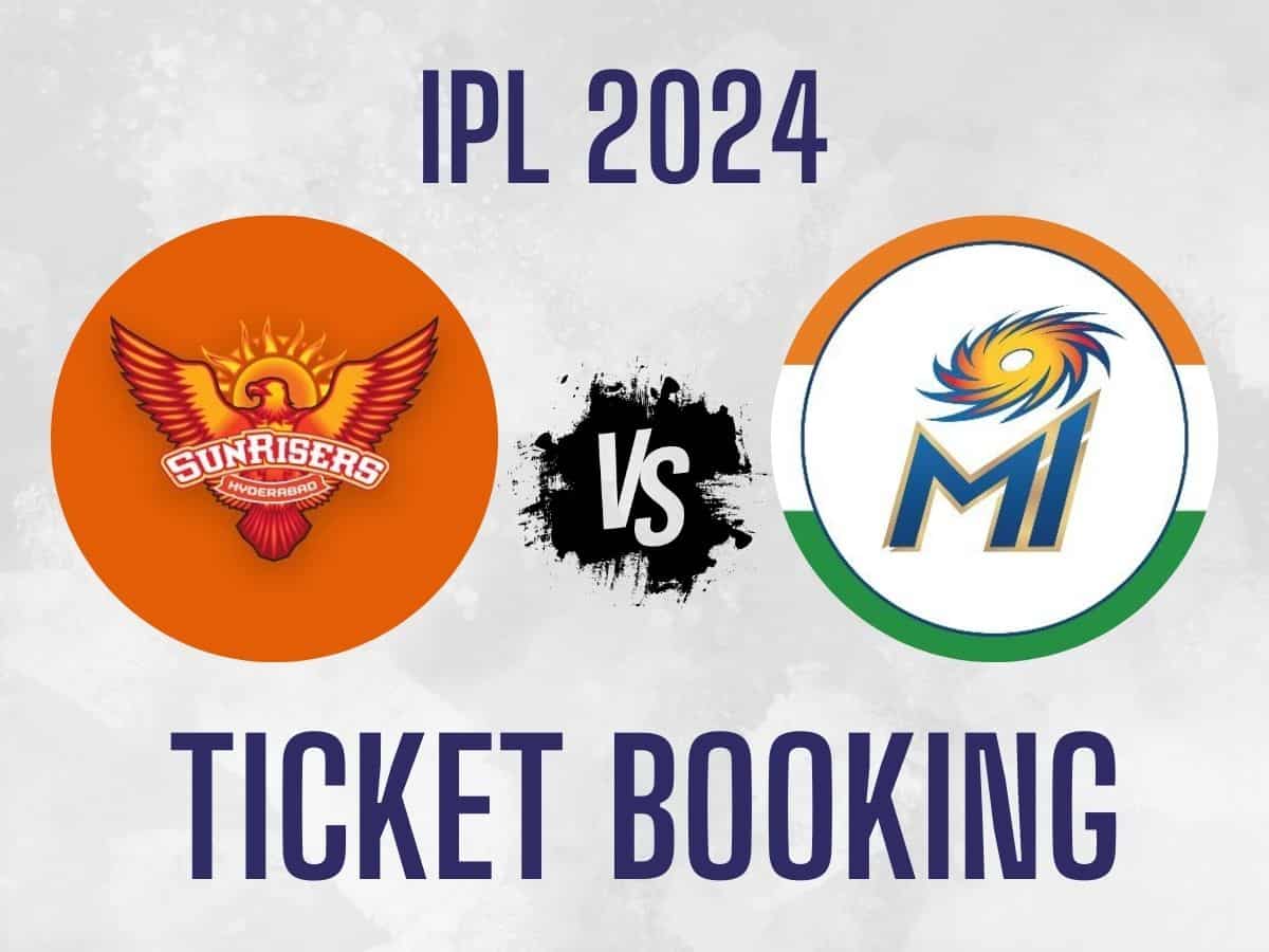 SRH vs MI IPL 2024 Ticket Booking Online: Where and how to buy SRH vs MI tickets online - Check IPL Match 8 ticket price, other details