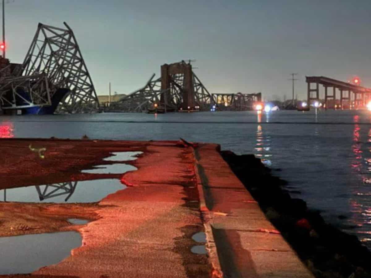 Baltimore's Key Bridge collapses after ship crash, officials say