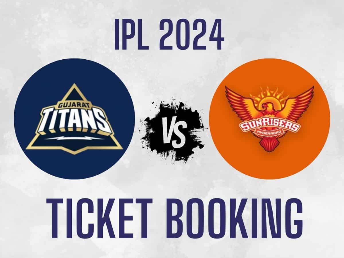 GT vs SRH IPL 2024 Ticket Booking Online: Where and how to buy GT vs SRH tickets online - Check IPL Match 12 ticket price, other details