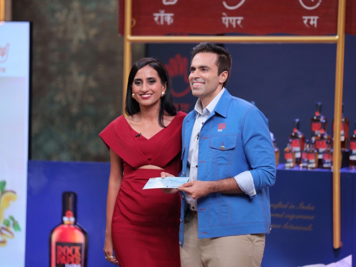 Shark Tank India Season 3: Rum brand 'Rock