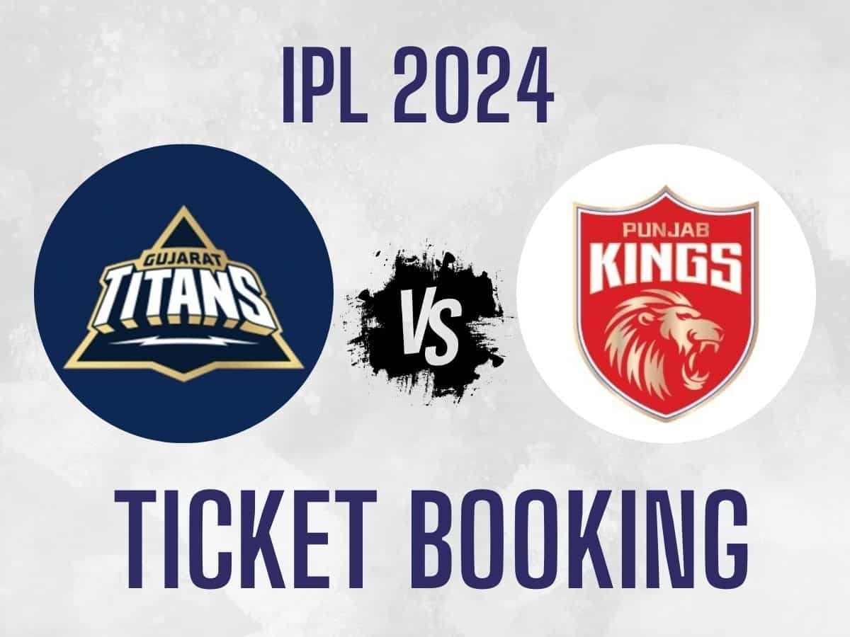 GT vs PBKS IPL 2024 Ticket Booking Online: Where and how to buy GT vs PBKS tickets online - Check IPL Match 17 ticket price, other details