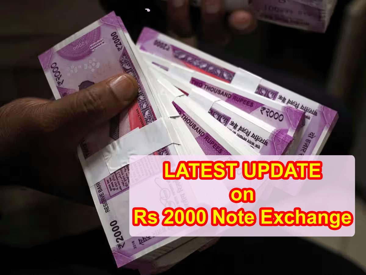 Rs 2,000 Note Exchange BIG UPDATE: Exchange, deposit of Rs 2,000 notes not allowed on April 1 - RBI shares details 