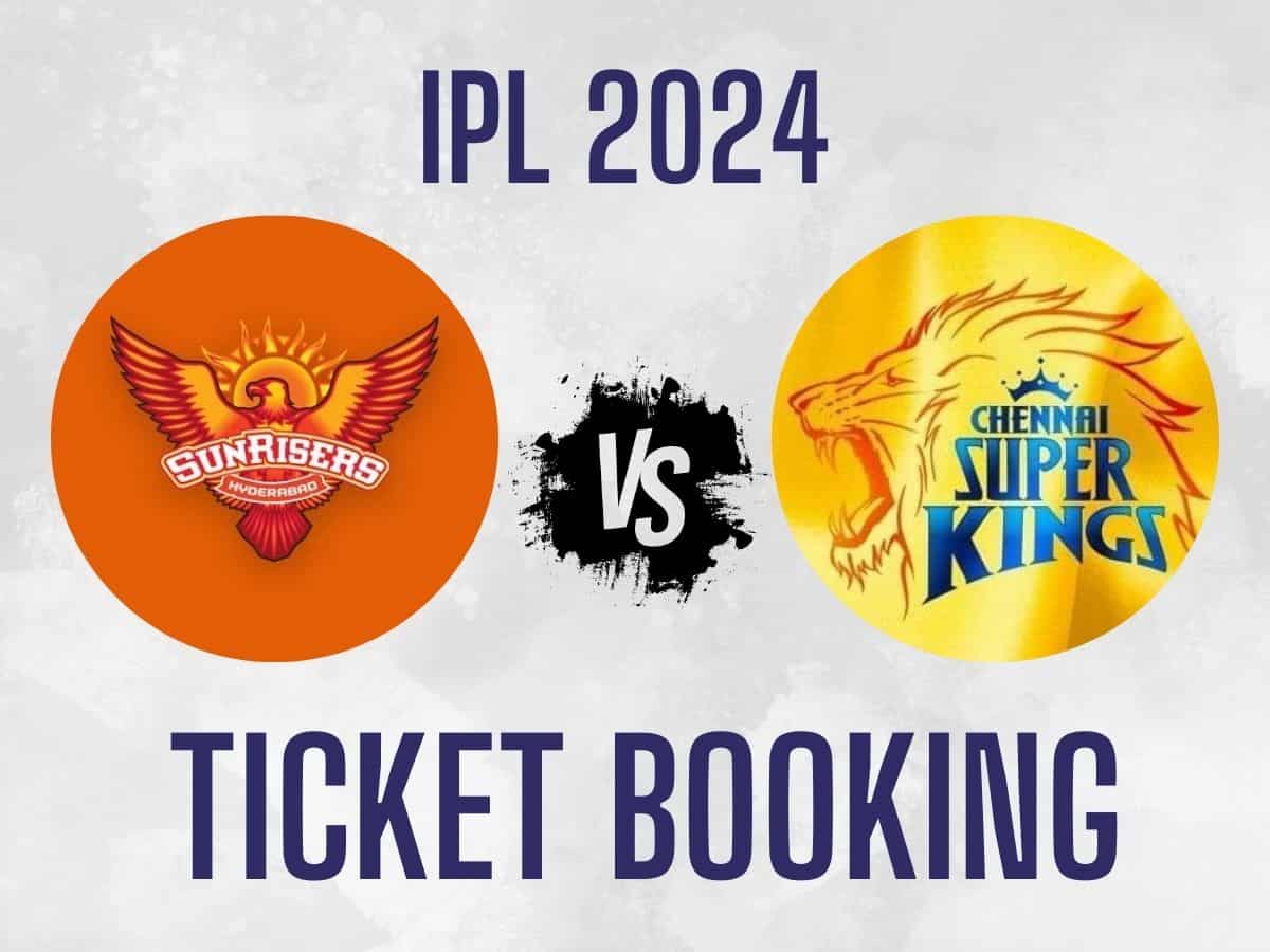 SRH vs CSK IPL 2024 Ticket Booking Online: Where and how to buy SRH vs CSK tickets online - Check IPL Match 18 ticket price, other details