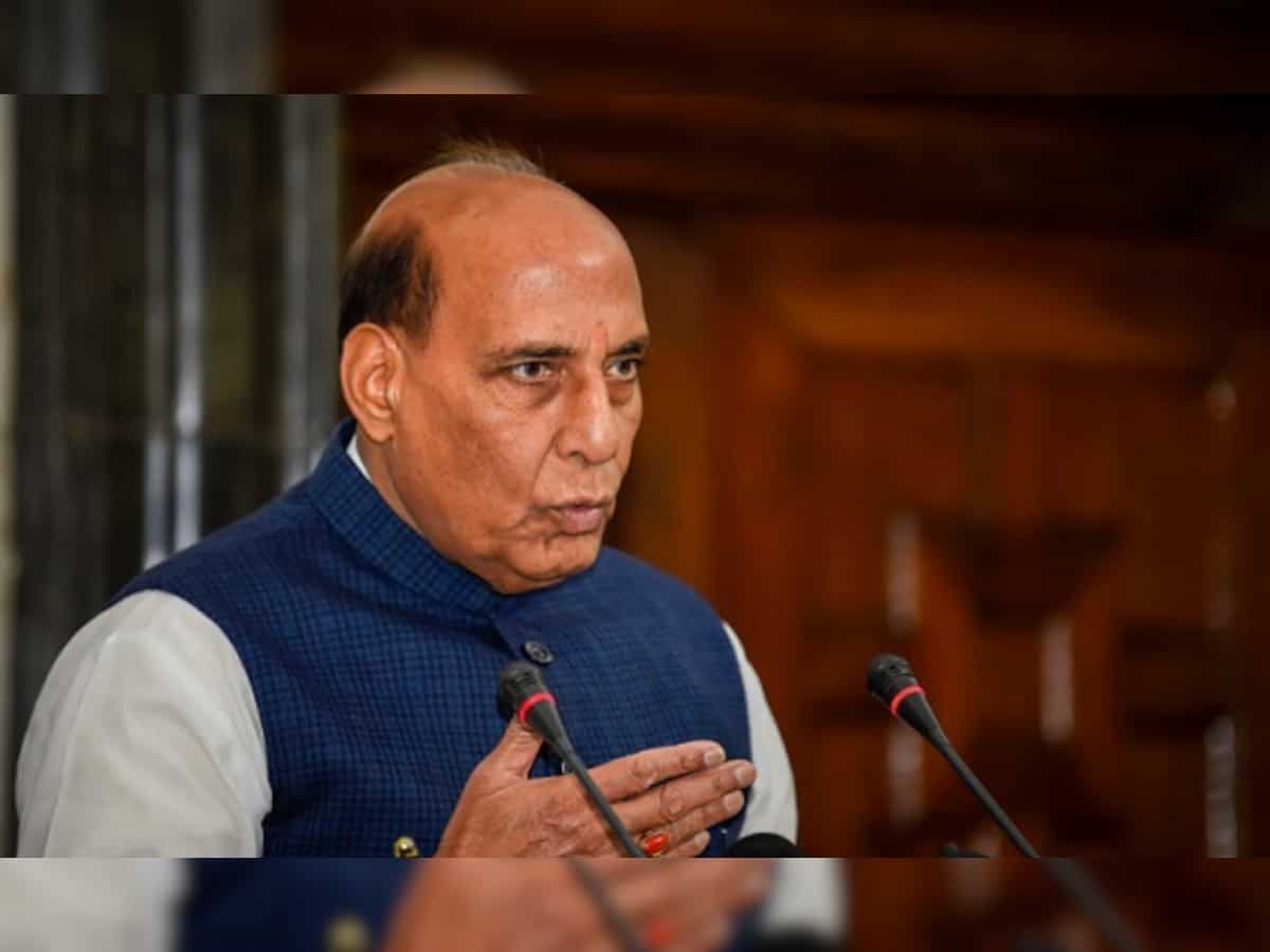 Indian defence exports have scaled to 'unprecedented heights': Rajnath Singh 