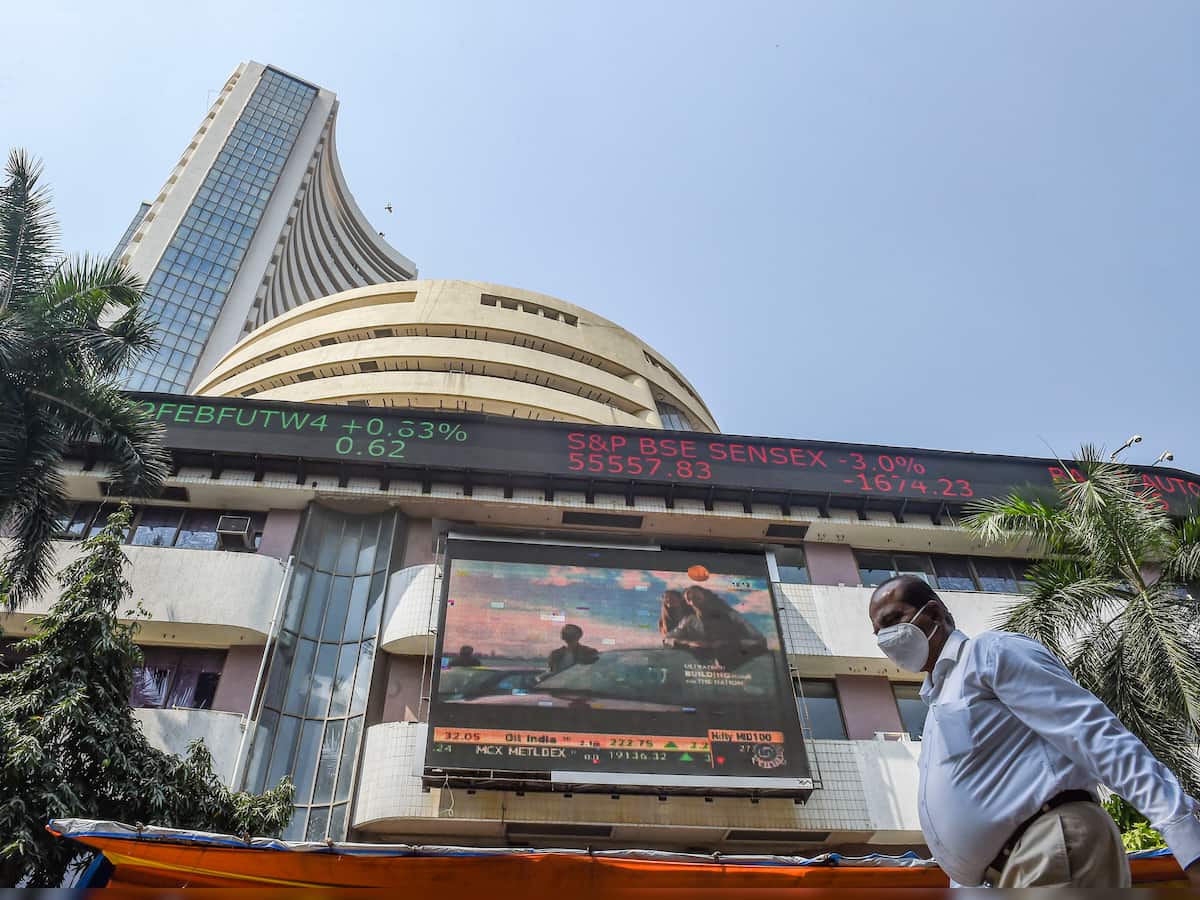 FIRST TRADE: Sensex slips nearly 200 pts, Nifty below 22,450 amid weakness in financials, IT, metal and pharma stocks