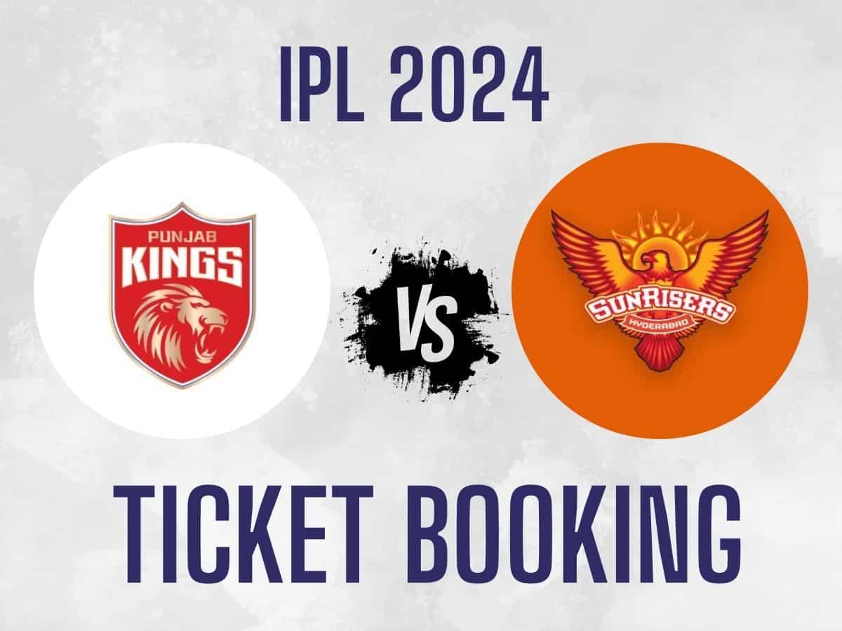 PBKS vs SRH IPL 2024 Ticket Booking Online: Where and how to buy PBKS vs SRH tickets online - Check IPL Match 23 ticket price, other details