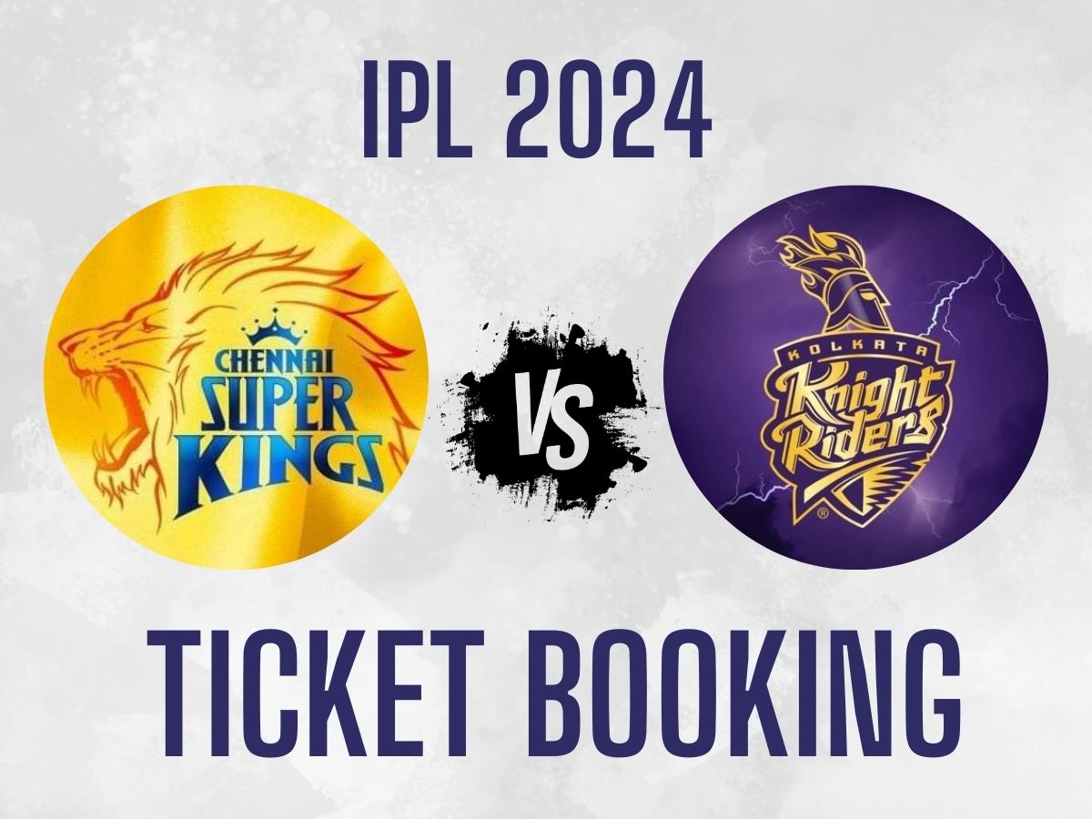 CSK vs KKR IPL 2025 Ticket Booking Online Where and how to buy CSK vs