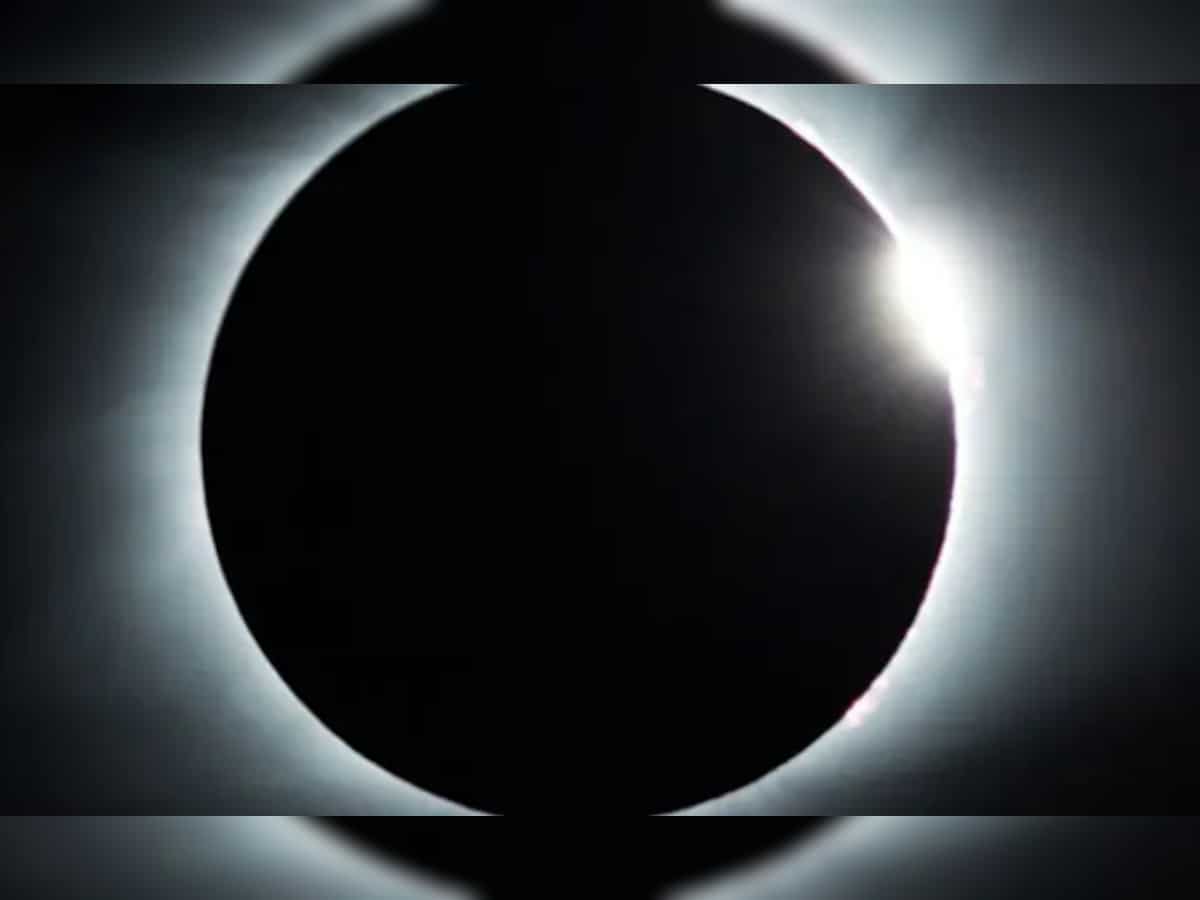 Solar Eclipse 2024: What is total solar eclipse? What happens to Earth, Sun and Moon's alignment in Surya Grahan?