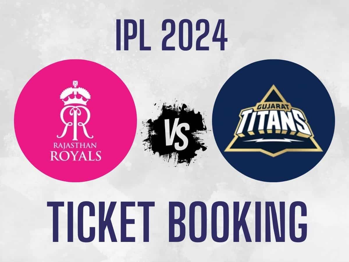 RR vs GT IPL 2024 Ticket Booking Online: Where and how to buy RR vs GT tickets online - Check IPL Match 24 ticket price, other details