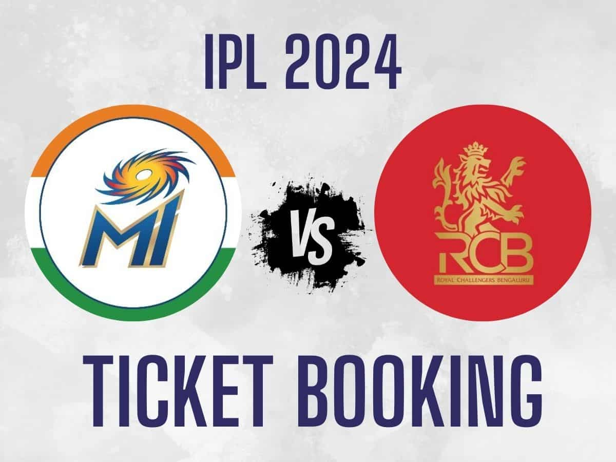 MI vs RCB IPL 2024 Ticket Booking Online: Where and how to buy MI vs ...