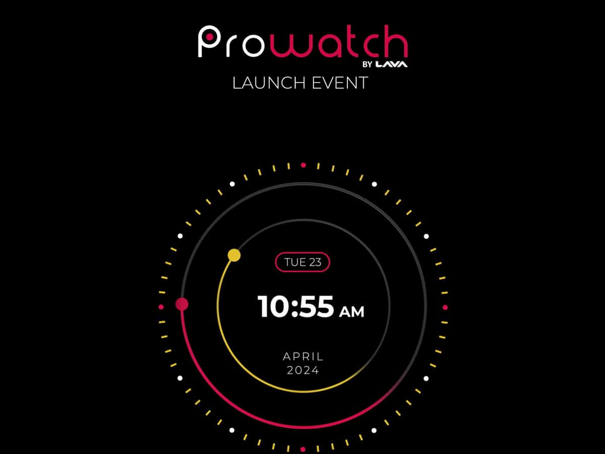 Confirmed! Lava to launch its first smartwatch on April 23 - Here's what to expect 