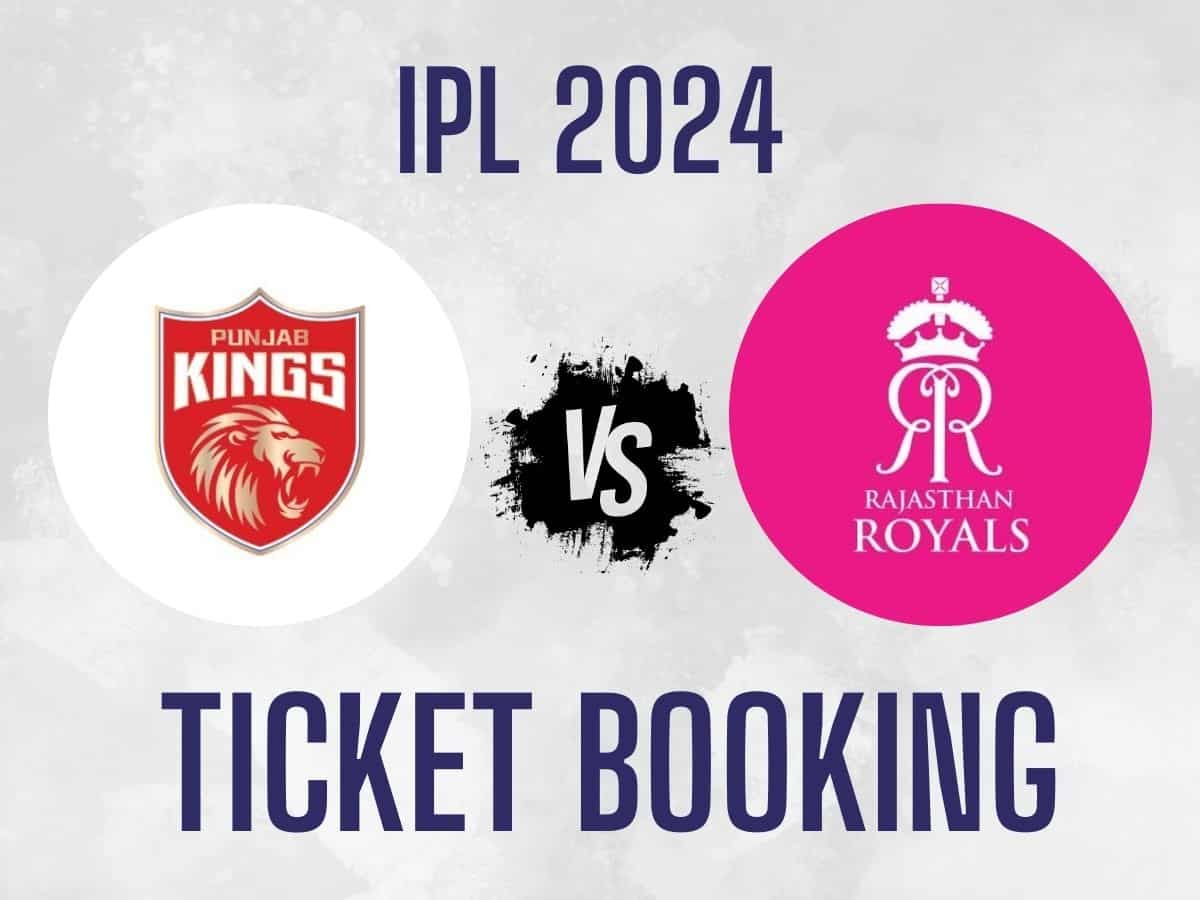 PBKS vs RR IPL 2024 Ticket Booking Online: Where and how to buy PBKS vs RR tickets online - Check IPL Match 27 ticket price, other details