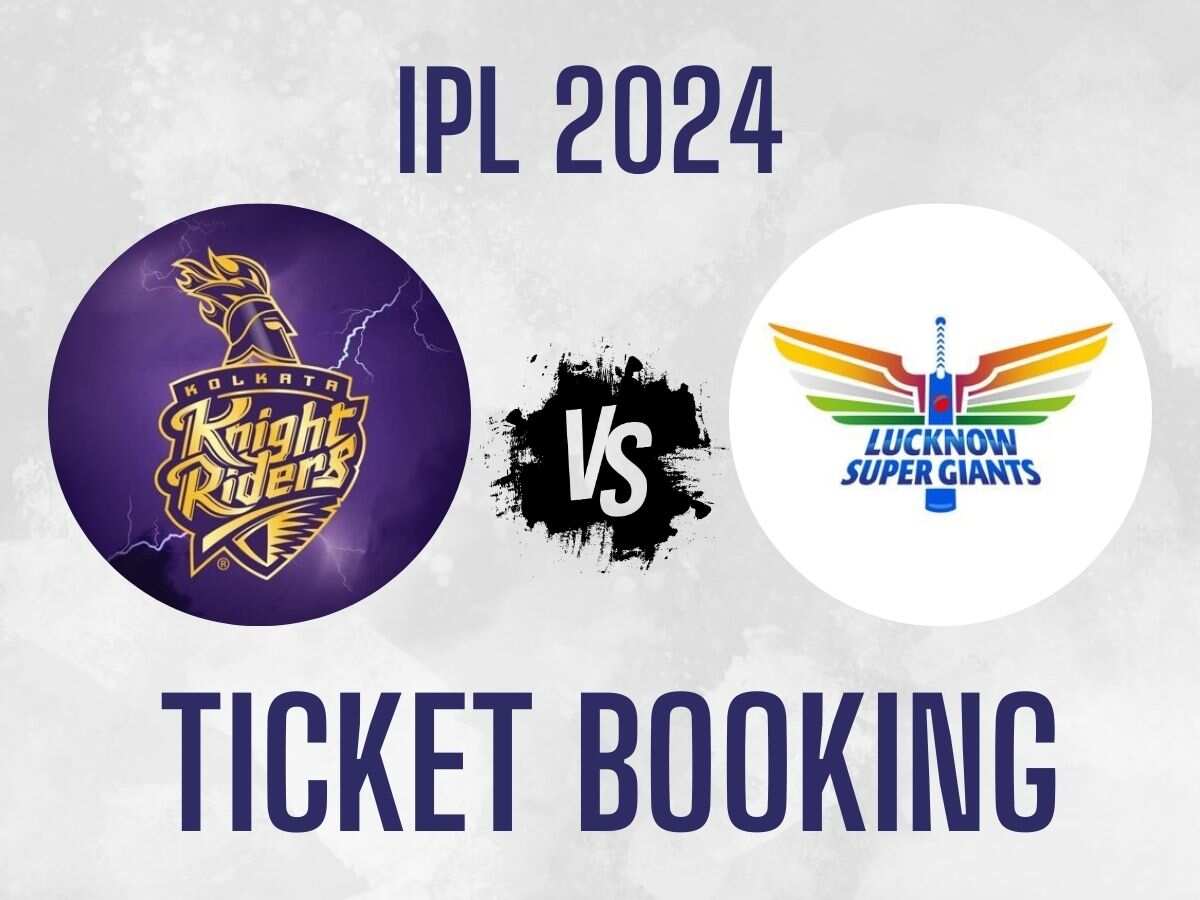 KKR vs LSG IPL 2024 Ticket Booking Online Where and how to buy KKR vs