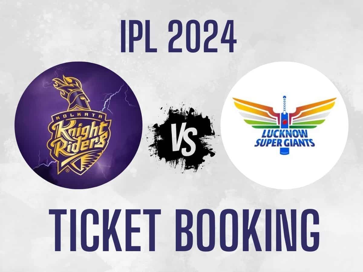 KKR vs LSG IPL 2024 Ticket Booking Online Where and how to buy KKR vs
