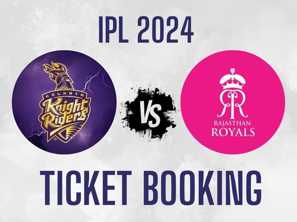 kkr vs rr ipl 2024 cricket match ticket booking paytm insider