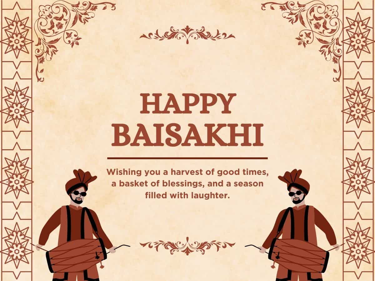 Baisakhi 2024 wishes: When is Vaisakhi? Wishes, Vaishakhi images, messages, Facebook and Whatsapp status to share