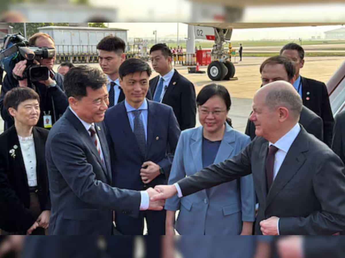 Germany's Scholz kicks off China trip amid tensions over EVs, Russia