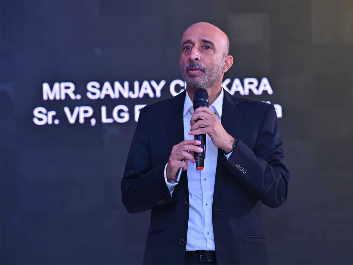 LG doesn't see any challenge from competitors, says LG Electronics India's Senior VP Sanjay Chitkara