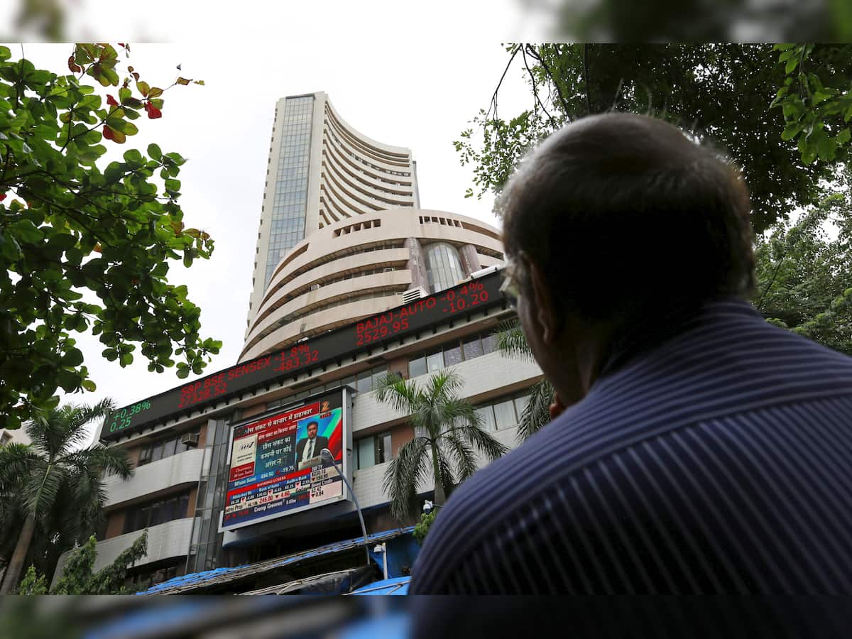 FIRST TRADE: Sensex slips over 500 pts, Nifty below 22,150 amid geopolitical tensions; TCS, Infosys down over 1%