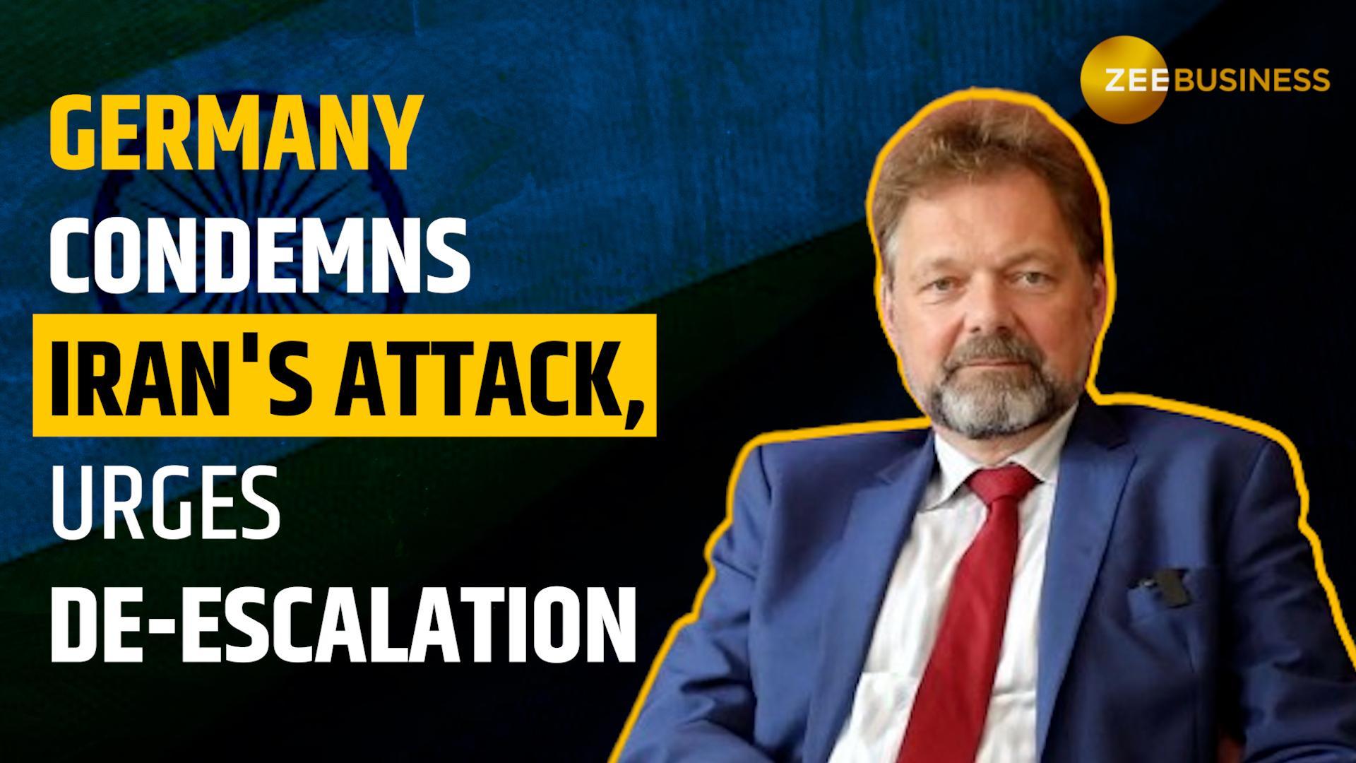 Iran- Israel Conflict: Germany Condemns Iranian Attack on Israel, Calls for De-Escalation