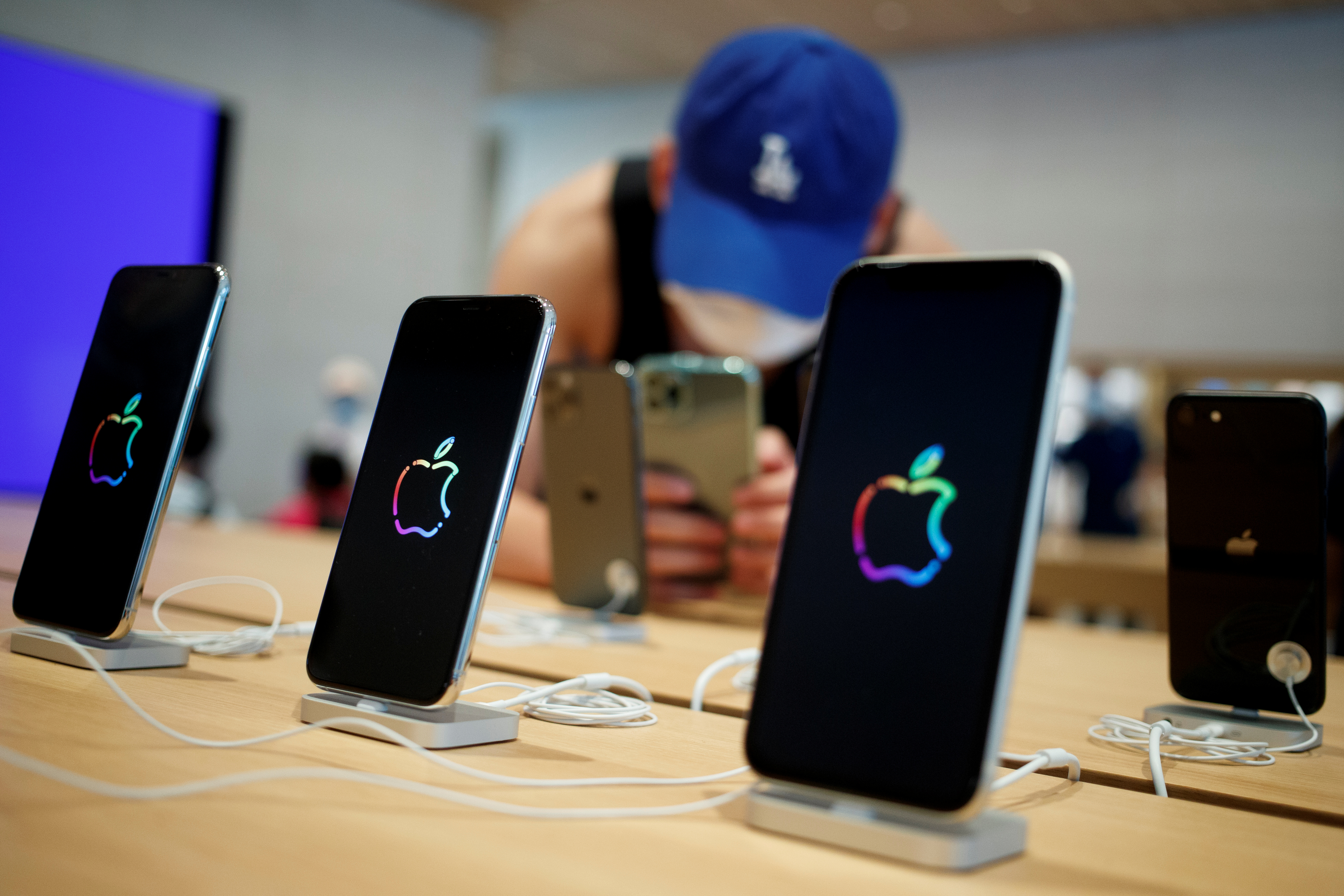 Apple's iPhone exports from India almost doubled to