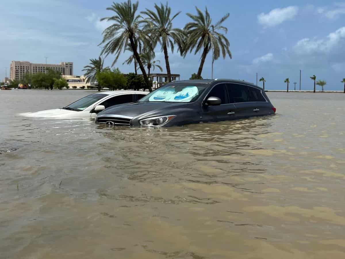 Dubai Flood Photos: Airport flooded, roads and schools shut as torrential rains wreak havoc in desert city | PICS