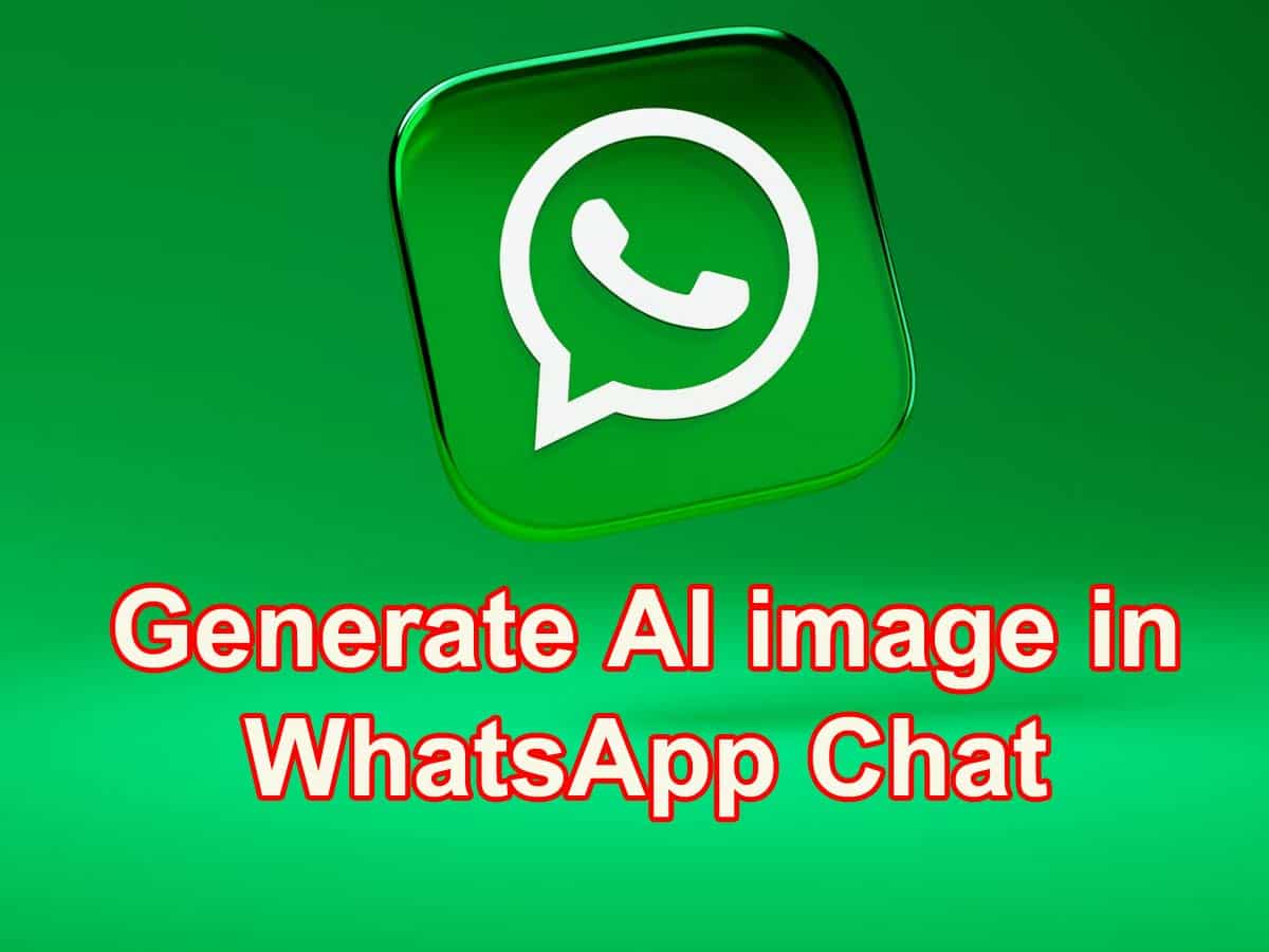 Generate AI image in WhatsApp Chat