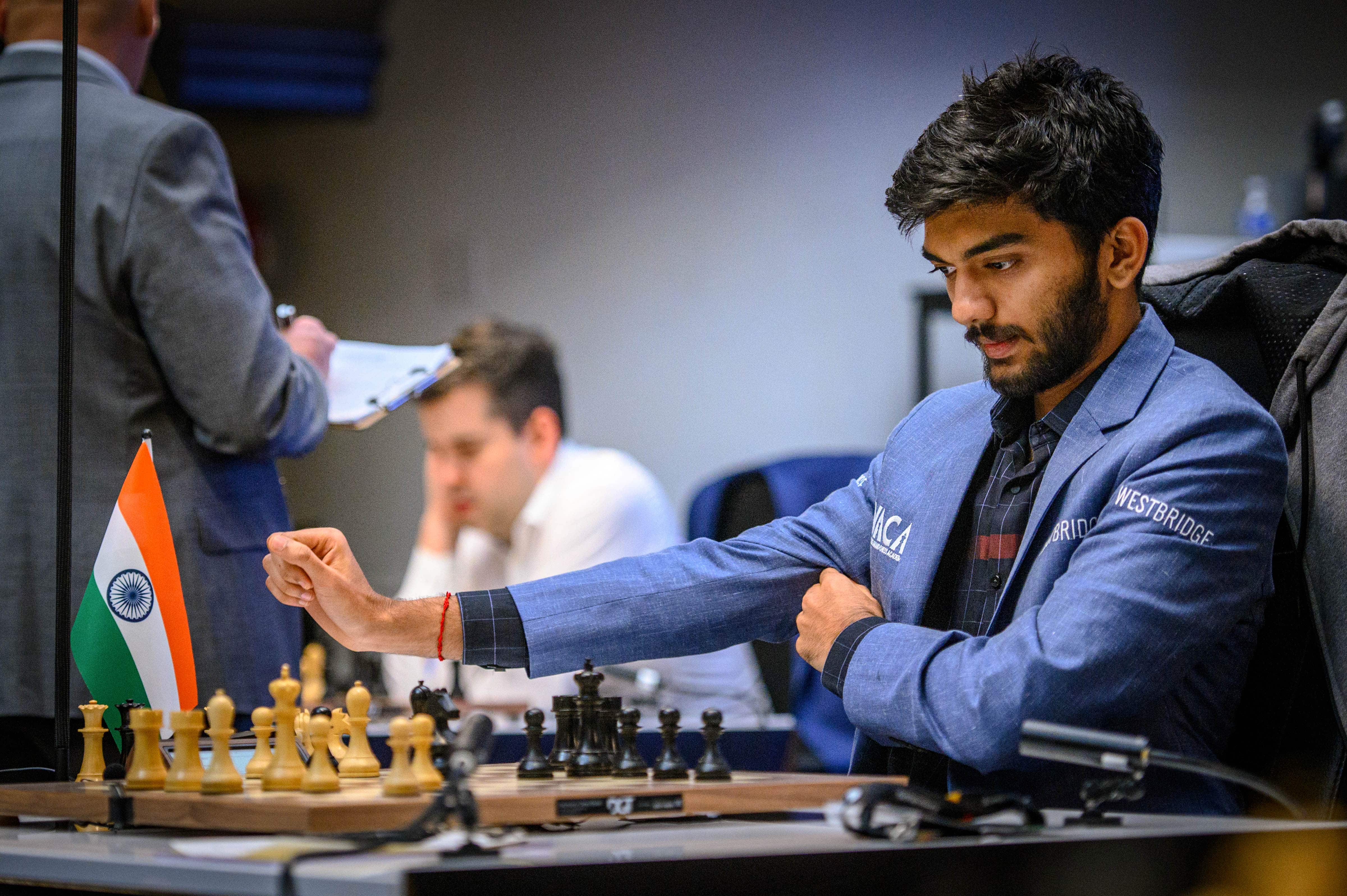 Who is he up against in World Chess Championship final?