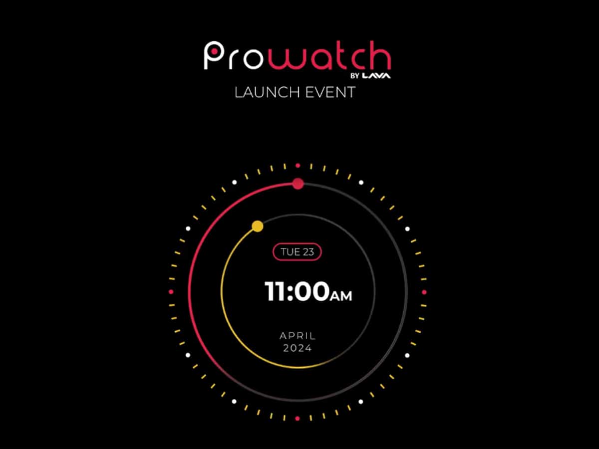 Lava Prowatch smartwatch launch tomorrow - Here's all you need to know