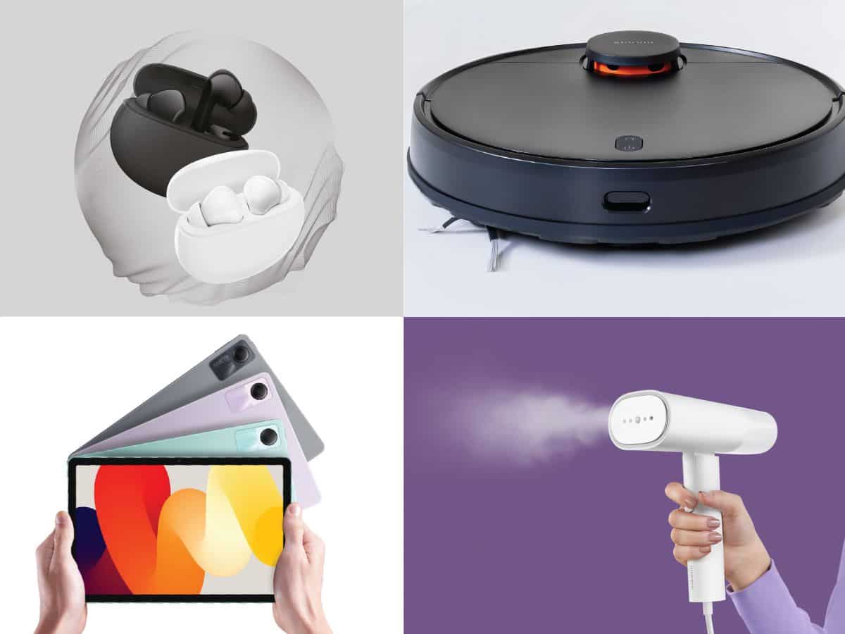 Xiaomi Smarter Living 2024: Xiaomi Robot Vacuum S10, Xiaomi Handheld Garment Steamer, Redmi Pad SE and Redmi Buds 5A launched | Know details