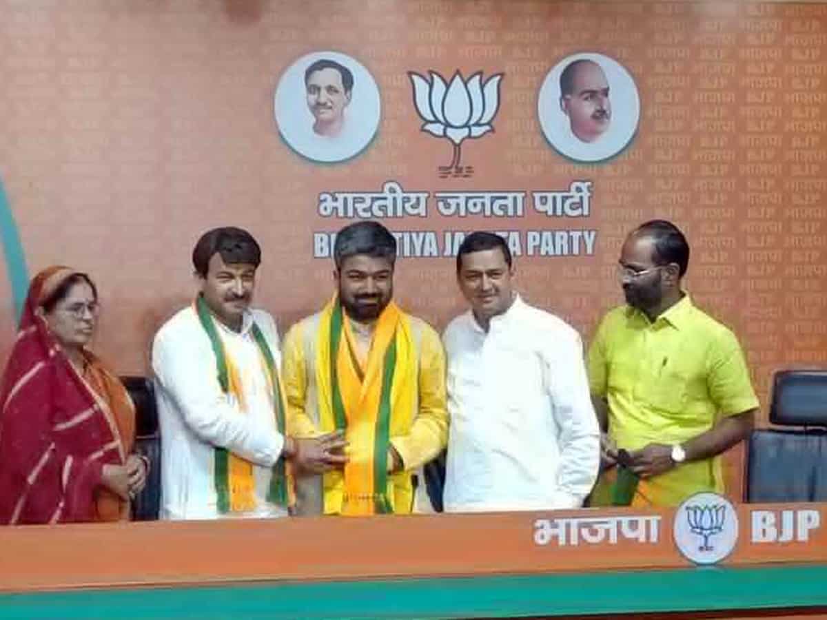 Lok Sabha Elections 2024: YouTuber Manish Kashyap joins BJP, says "Lalu Yadav and family looted and destroyed Bihar"