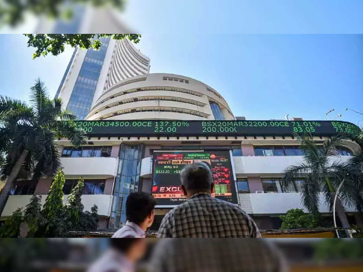 FIRST TRADE: Sensex up nearly 100 pts, Nifty above 22,550; Tech Mahindra up over 9%, Bajaj Finance down over 5% after Q4 results