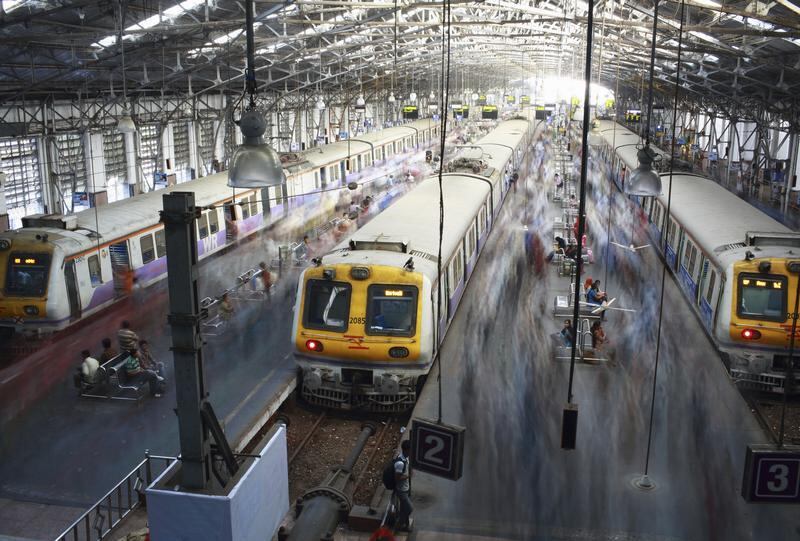 Mumbai local train derails at CSMT; services affected