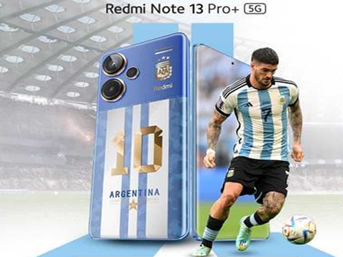 Attention Football Fans! Redmi Note 13 Pro+ 5G World Champions Edition launched exclusively in India - Check price and other details 