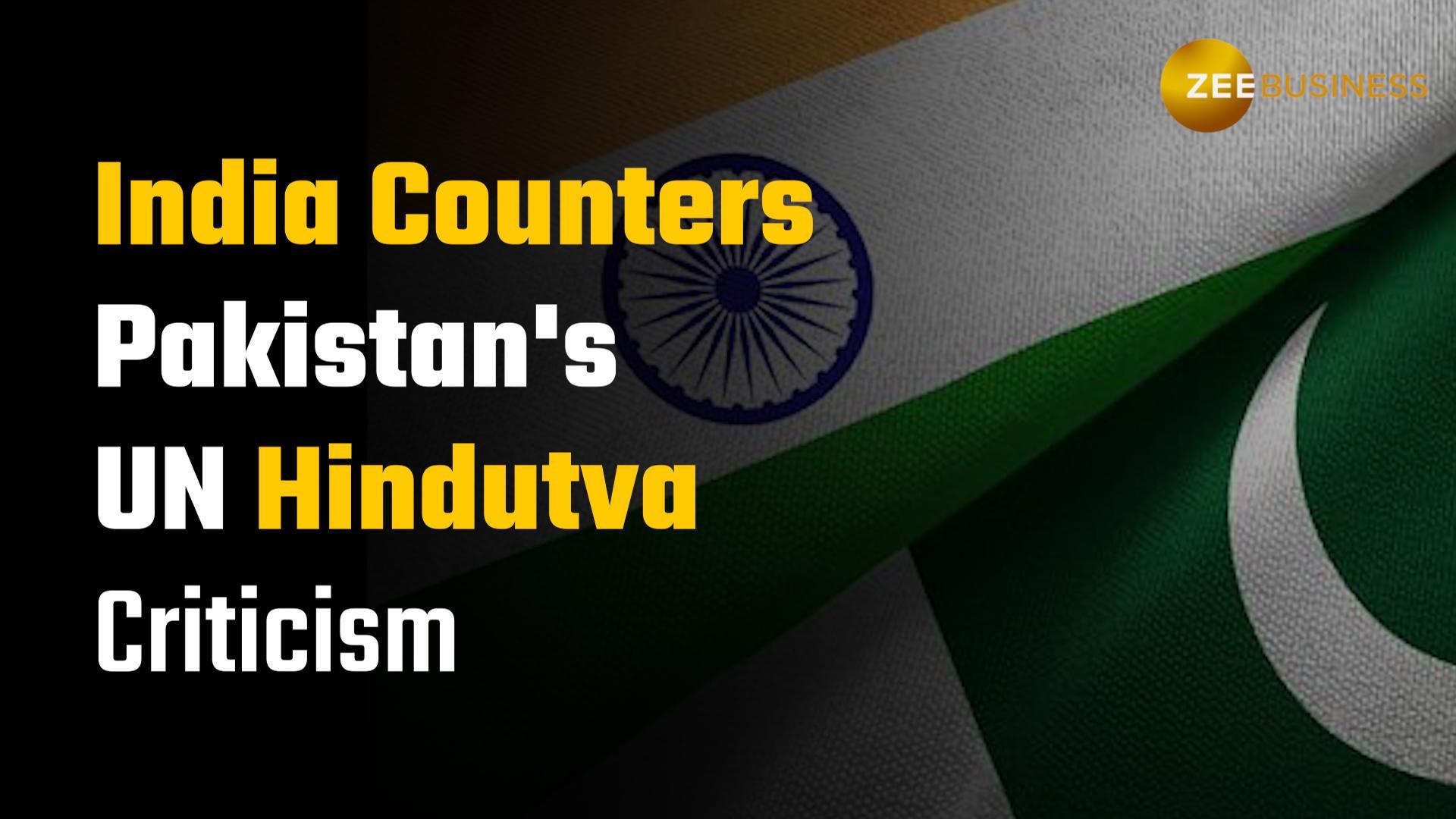 India Vehemently Opposes Pakistani Envoy's UN Critique, Condemning 'Hindutva fascism'