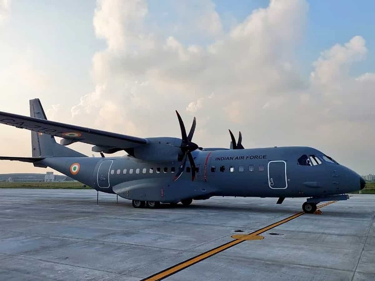 IAF takes delivery of second C295 transport aircraft