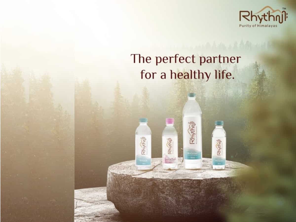 Uncap the essence of the Himalayas: Rhythm water offers Still & Sparkling options